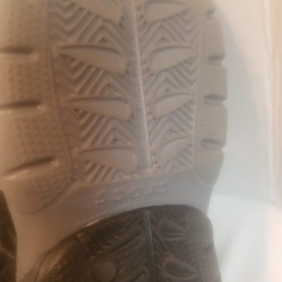 Crocs black sandals size 10 mens main image 9